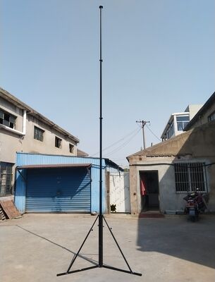 15mFot Αντένα σπρώξτε επάνω Στύλο Mast Αθλητική κινηματογράφηση Telescoping Mast